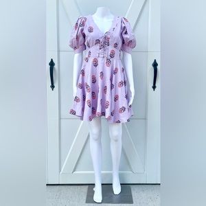 🔥Closet Clearout!🔥 House of a Harlow 1960 Lilac Floral Dress
